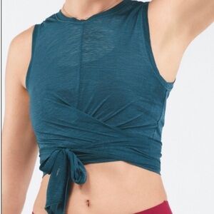 Fabletics Ryan Tie Up Crop Tank